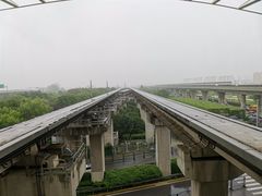 -龙阳路磁悬浮列车总站-停车场