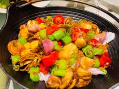 干锅扇贝-旺顺阁鱼头泡饼(常营店)