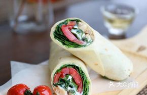 Chicken Falafel Roll