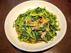 马拉盏炒通菜-大头虾越式风味餐厅(光明广场店)