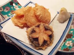 扇贝配蔬菜天妇罗-乾山寿司(好运街店)