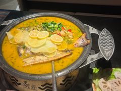 -探鱼·鲜青椒爽麻烤鱼(广州花都来又来店)
