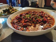 水煮牛柳-富乐山酒店(西黄城根北街店)