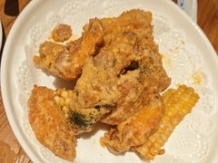 咸蛋黄鸡翅-汉小城·老铫子藕汤·乡野湖北菜(江汉路吉庆街店)