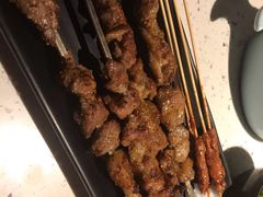 热气羊肉串-京韵胡同·酱香羊蝎子火锅涮肉(长寿路店)