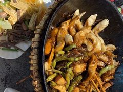 -华盛园卷子王农家菜水库鱼