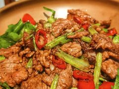 小炒黄牛肉-吴记百家·私房菜·家宴(润园店)
