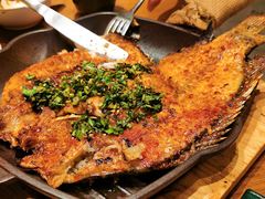 香茅草烤罗非鱼-云海肴·汽锅鸡·云南菜(苏州中心店)