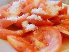 西红柿拌糖-特色油边心管烤串