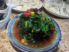 果仁菠菜-金谷园饺子馆(北邮总店)