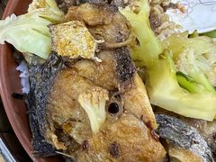 香煎马鲛鱼蒸饭-波记美食煲仔饭蒸饭(客村店)