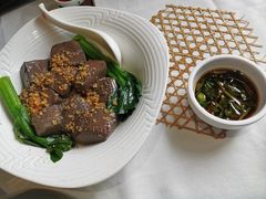 白灼放心猪红-味可道美食坊(福基路店)