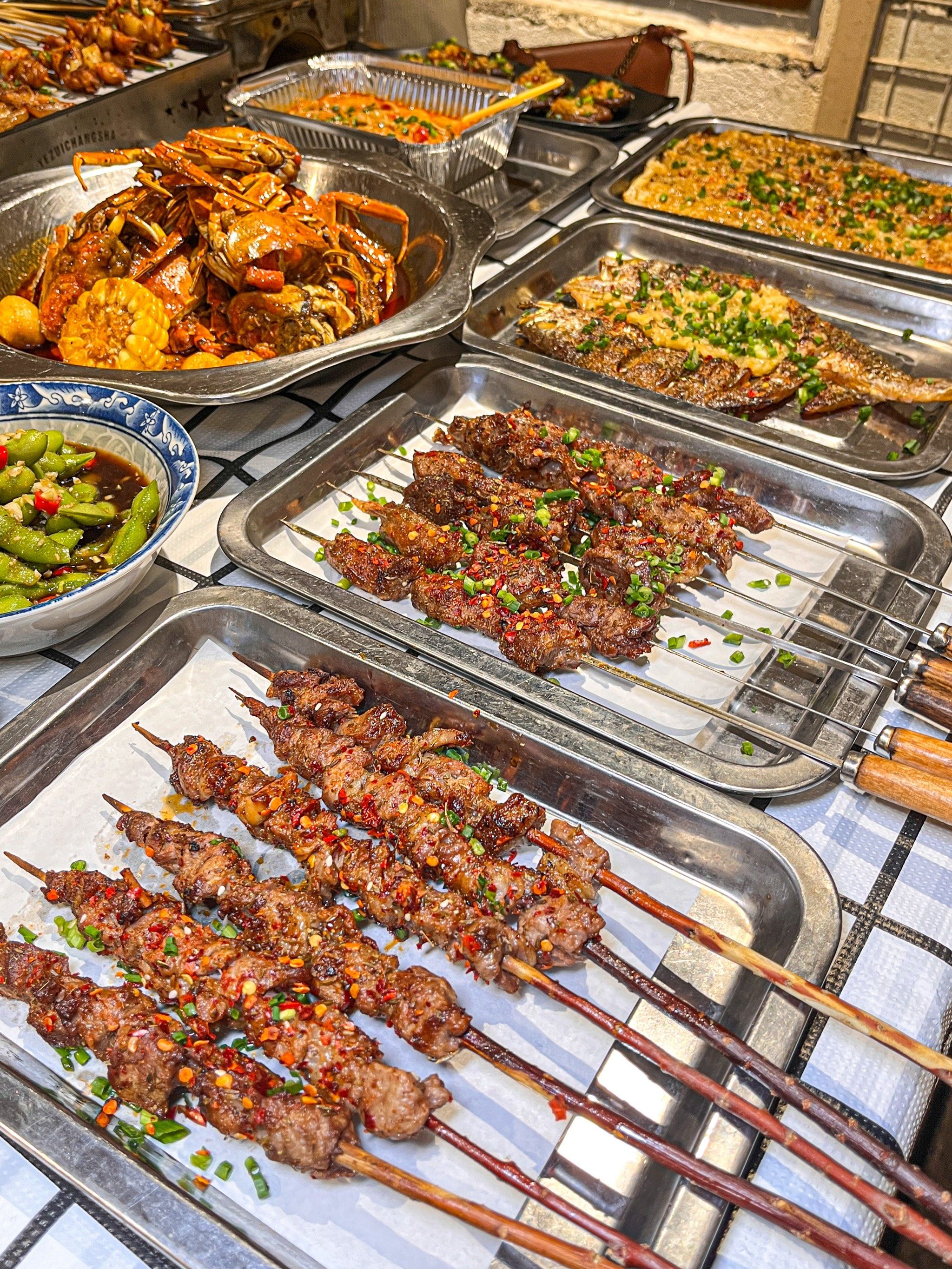 长沙烧烤向淄博发出挑战 长沙烧烤推荐 长沙烧烤店