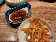 -明洞阿姨·韩式酱蟹烤肉·创意料理(三元桥店)