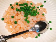 手剥河虾仁小豌豆-玫瑰厅上海菜(兴国路店)