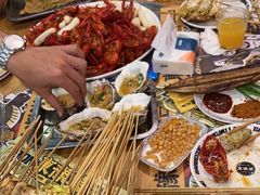 -東豫狼鲜货烧烤. 碳火烤鱼. 小龙虾(上海首店)