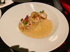 鲜活大元贝手工意大利面-wann lounge 低温慢煮牛排·清吧