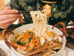 膏蟹汤面-十面欢腾·海鲜面·台式Bistro(长乐路店)