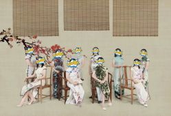-时光纪亲子全家福照相馆(静安店母女写真父母纪念照)