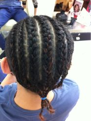 黑人卷-一丁木造型