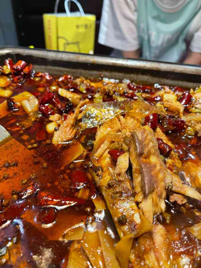 辣尚瘾烤鱼(西城红场店)-"西城红场5楼 天天健身路过能闻到感觉味道.