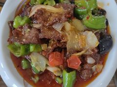 -歹歹的加个面过油肉拌面