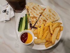 奥尔良烤鸡腿肉墨西哥卷饼-about(丹霞庄店)