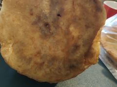 素韭菜馅饼-老方子馅饼粥(台东店)