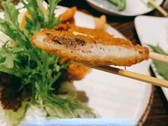 炸竹荚鱼-桂马·日本料理·海胆·海鲜饭·酒场(民主广场店)