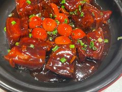 红烧肉加蛋-上海老饭店(北京分店)