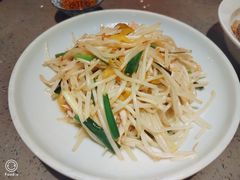 绿豆芽榨菜肉丝-老头儿油爆虾(星光一期店)