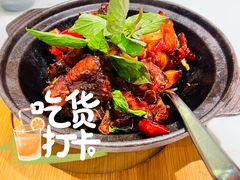 三杯鸡-鹿港小镇(悠唐店)