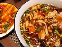 酱爆牛蛙面-十面春风·江南面馆(崇宁路店)