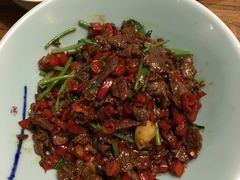 小炒黄牛肉-渔乡米香·剁椒鱼头(四方坪店)