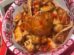 梭子蟹炒年糕-辣小鲜·南昌大排档(船山路店)