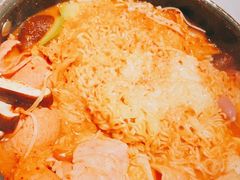 部队年糕火锅-七八冷面·延边朝鲜族美食(欢乐谷店)