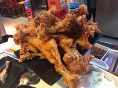 炸牛蛙-老天桥蛙炉火锅(姑苏总店)