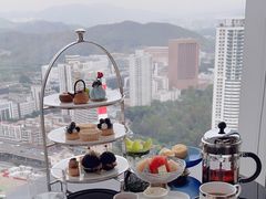 -君悦酒店·大堂酒吧·高空下午茶·暮色微醺