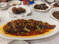 干烧大黄鱼-丰泽园饭店