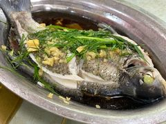 煎焖鱼-铁炉农家菜馆