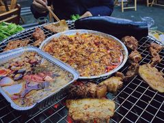 烤脑花-毛小子西昌藿香火盆烧烤(学苑路店)