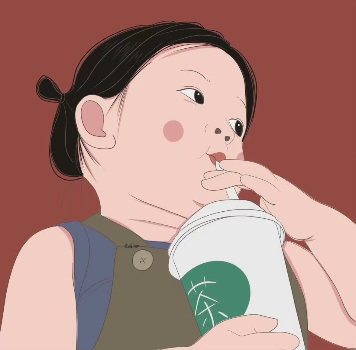 分享一组搞笑女头像