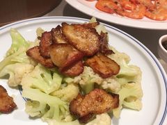 野菜花炒叉烧-广东道至正餐厅(区庄店)