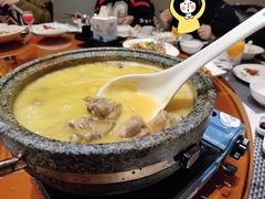 石锅花胶鸡-临海鱼港