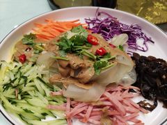五彩拉皮-大眼锅贴水饺(河东店)