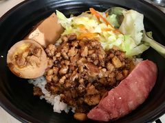 肉燥香肠饭-张妈台式锅烧(深大店)