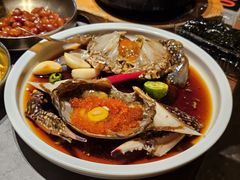 -草家酱蟹炭火烤肉店(珲春南路一店)