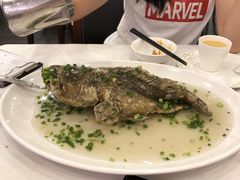 特色葱油飞鱼-岭南海晏楼(滨江东总店)
