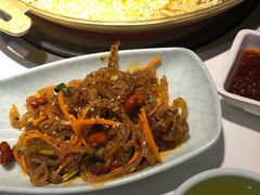 泡椒鱼皮-猪啊牛呀羊啊铜盘烤肉(正大广场店)