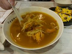 虫草花炖鸡面-十面欢腾·海鲜面·台式Bistro(长乐路店)